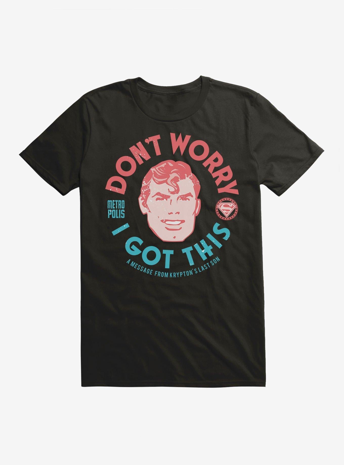 DC Comics Superman It's All Good Black T-Shirt | Trending Graphic Tee For Fans