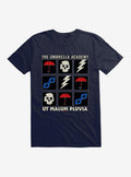 The Umbrella Academy Icons T-Shirt | Trending Graphic Tee For Fans