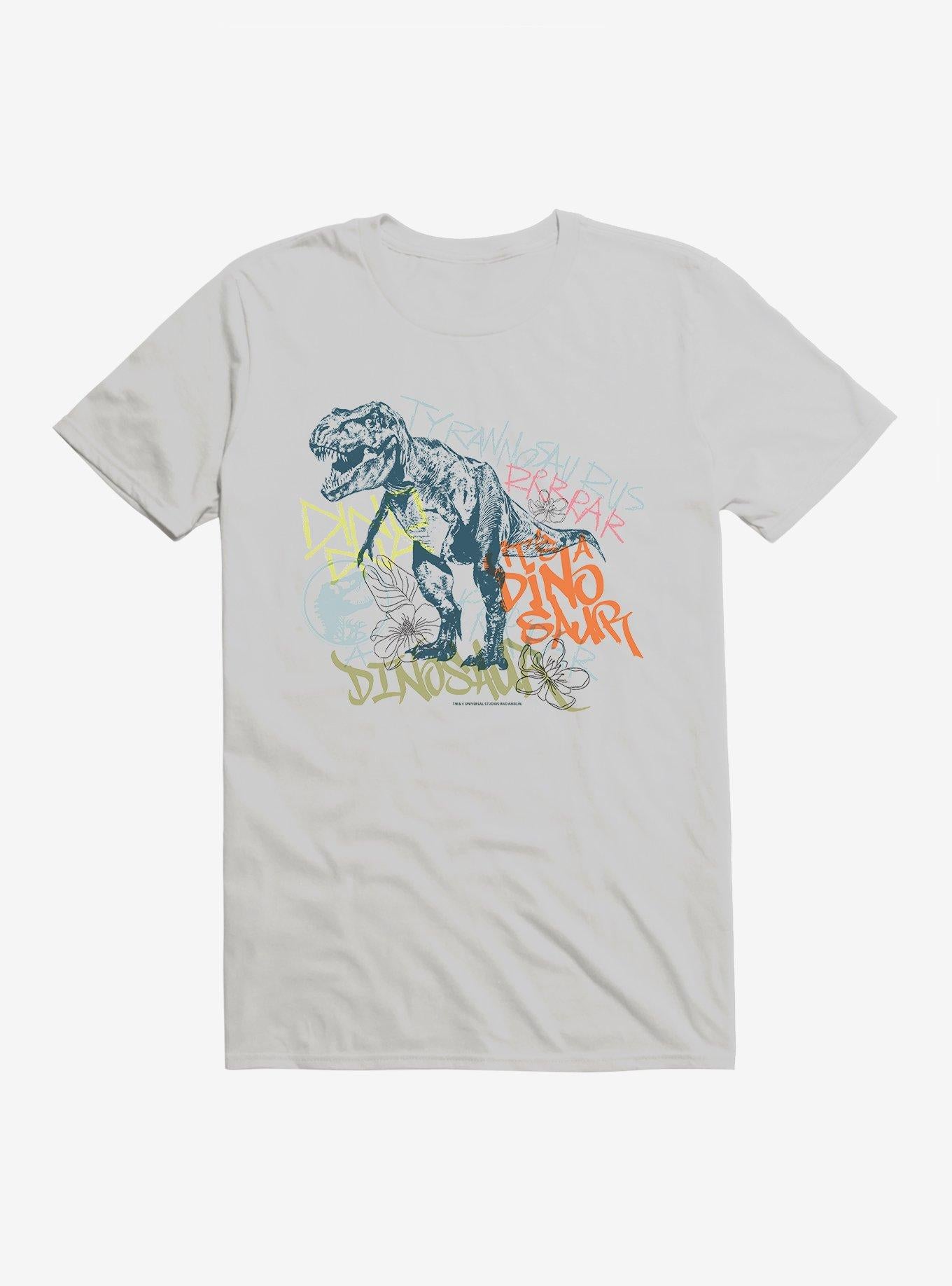 Jurassic World Tyrannosaurus Grafitti T-Shirt | Trending Graphic Tee For Fans