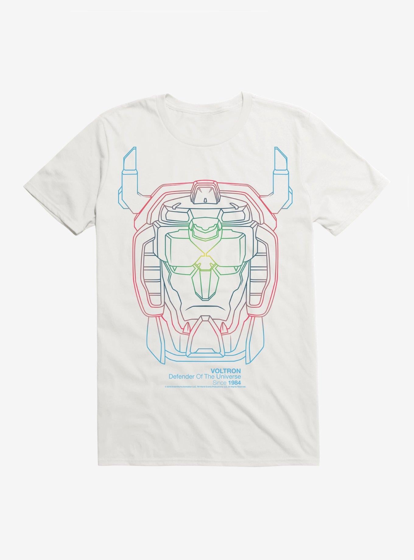 Voltron Head Sketch T-Shirt | Trending Graphic Tee For Fans
