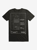 Jurassic Park Embryo Cryocan Art T-Shirt | Trending Graphic Tee For Fans