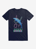 Miami Vice Dolphin Jump T-Shirt | Trending Graphic Tee For Fans