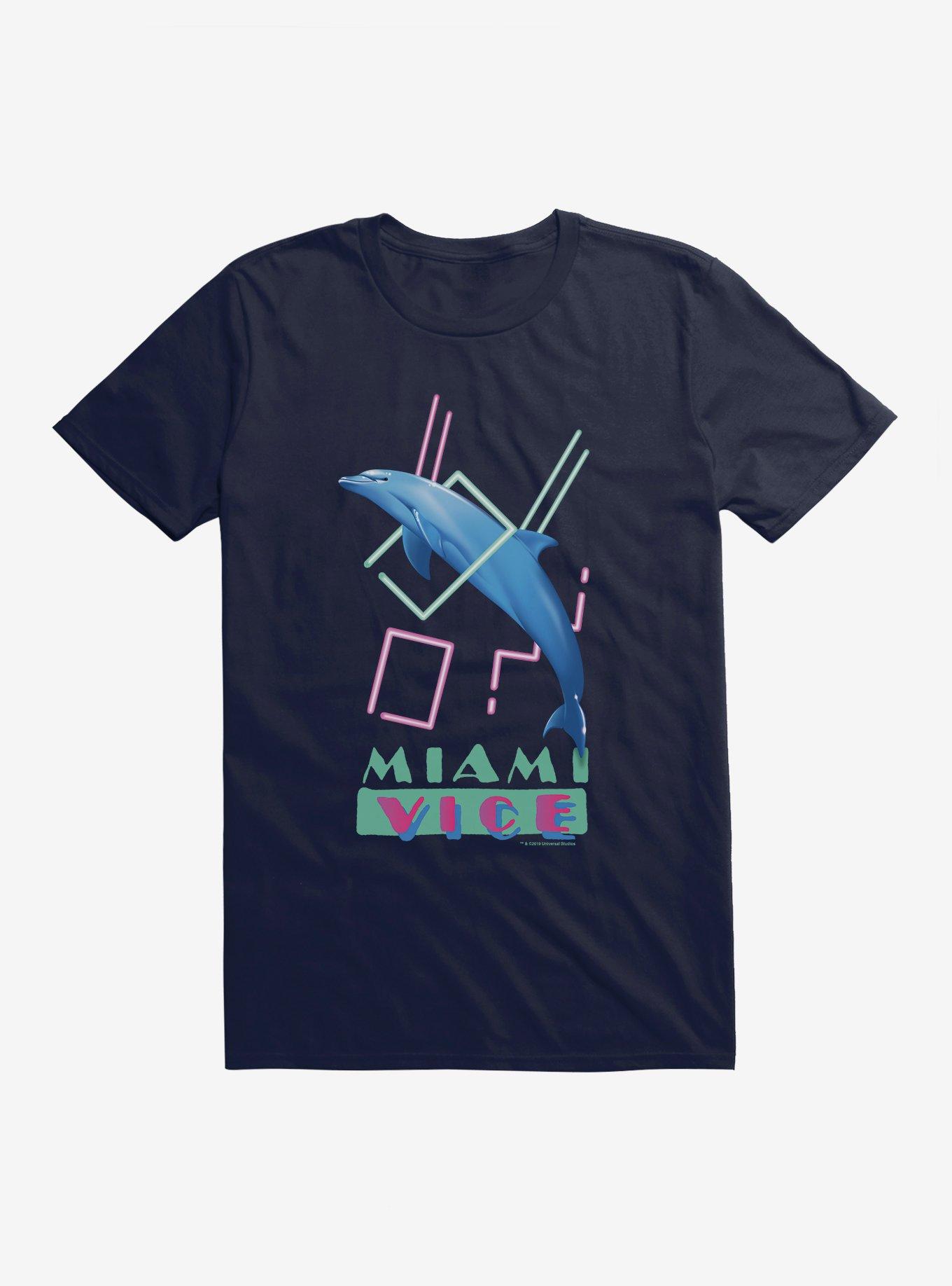 Miami Vice Dolphin Jump T-Shirt | Trending Graphic Tee For Fans