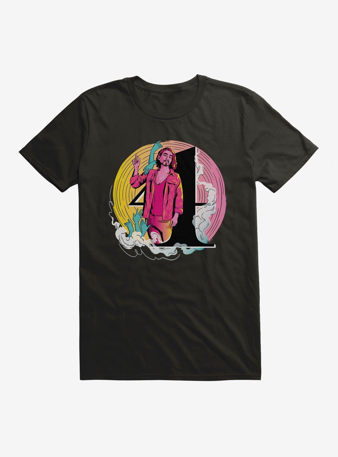 Umbrella Academy Number Four Circle Art T-Shirt | Trending Graphic Tee For Fans