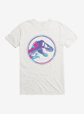 Jurassic World Blue Tone Logo T-Shirt | Trending Graphic Tee For Fans