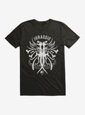 Jurassic World Park and World Fossil Design T-Shirt | Trending Graphic Tee For Fans