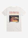 E.T. 40th Anniversary I'll Be Right Here Multi Language Movie Still T-Shirt | Trending Graphic Tee For Fans