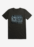 Jurassic World Dominion Beware Raptor Country T-Shirt | Trending Graphic Tee For Fans