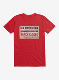 Jurassic World Dominion No Swimming T-Shirt | Trending Graphic Tee For Fans