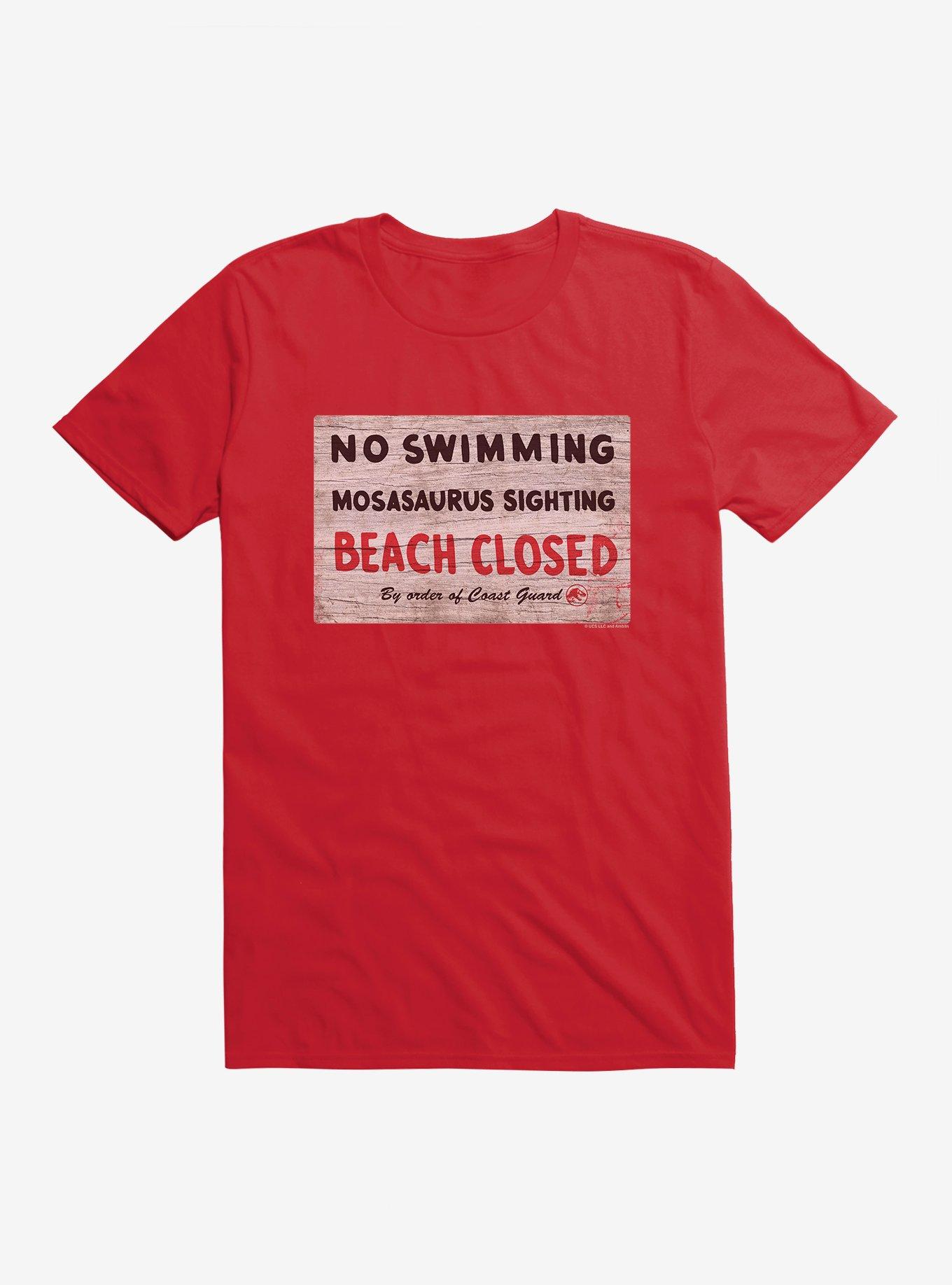 Jurassic World Dominion No Swimming T-Shirt | Trending Graphic Tee For Fans