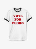 Napoleon Dynamite Vote Pedro Ringer T-Shirt | Trending Graphic Tee For Fans