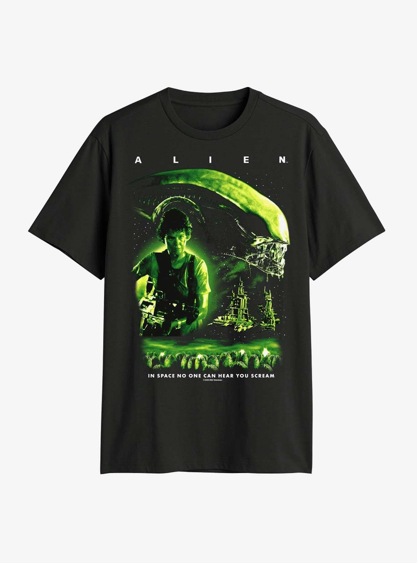 Alien Retro Poster T-Shirt | Trending Graphic Tee For Fans