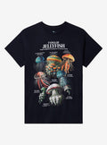 Types Of Jellyfish Infographic T-Shirt | Trending Graphic Tee For Fans