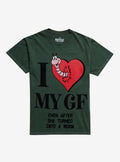 I Heart My Worm Girlfriend T-Shirt | Trending Graphic Tee For Fans