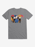 Friends Character Silhouettes T-Shirt | Trending Graphic Tee For Fans