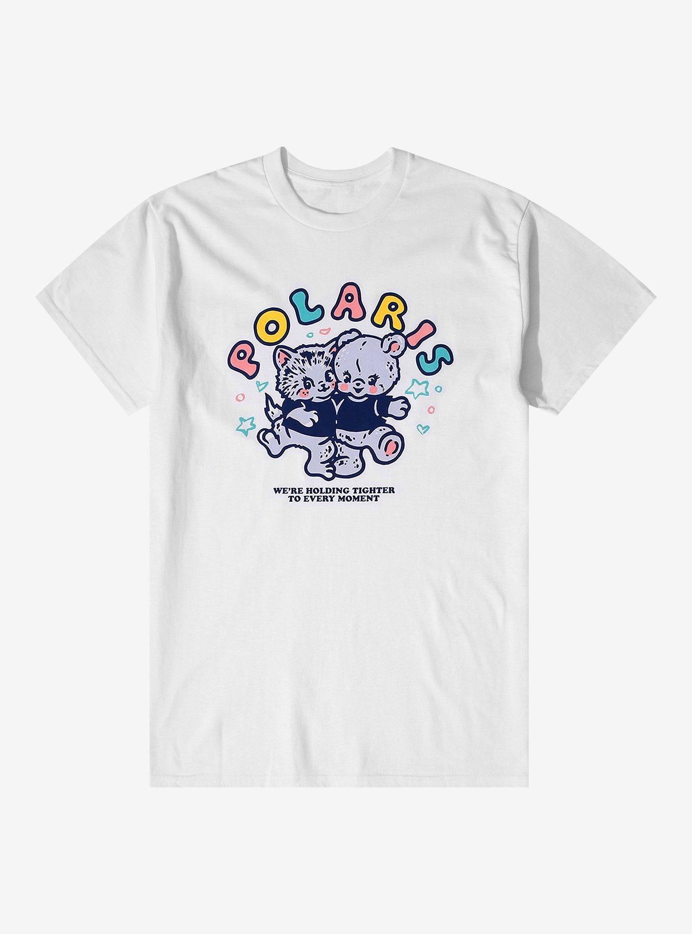 Polaris Cat & Bear Boyfriend Fit Girls T-Shirt | Trending Graphic Tee For Fans