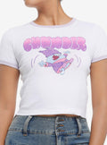 Chowder Jumping Portrait Girls Baby Ringer T-Shirt | Trending Graphic Tee For Fans