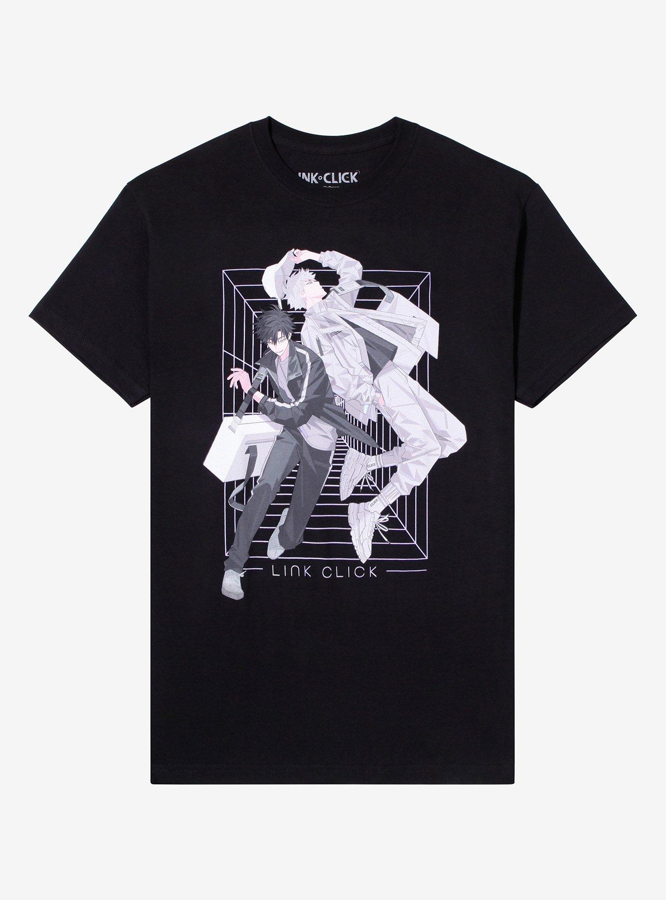 Link Click Duo Box T-Shirt | Trending Graphic Tee For Fans