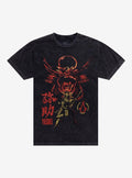 Assassin's Creed Shadows Yasuke Mineral Wash T-Shirt | Trending Graphic Tee For Fans