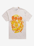 French Bread Flames By Illustrata T-Shirt | Trending Graphic Tee For Fans