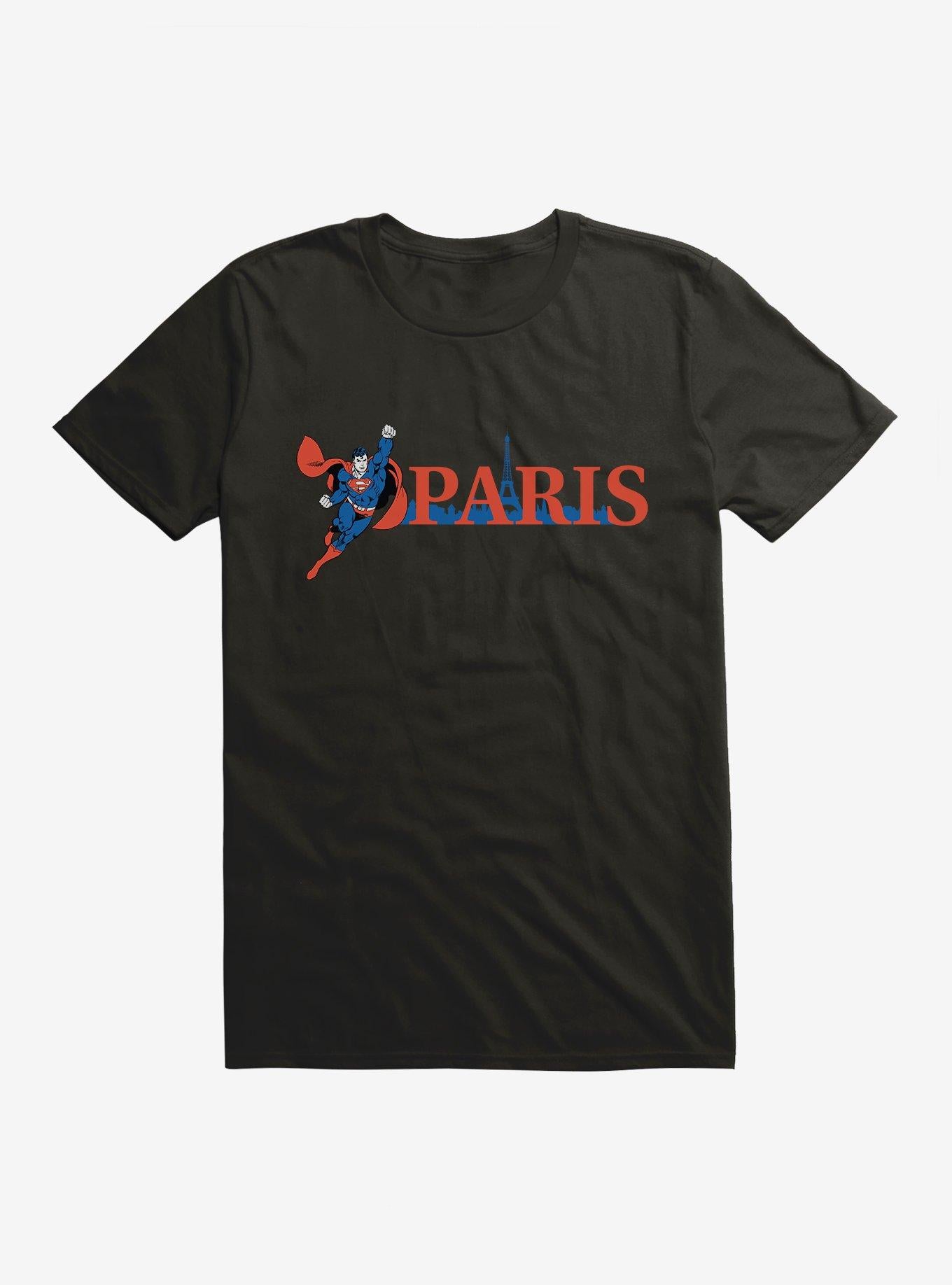 DC Comics Superman Paris T-Shirt | Trending Graphic Tee For Fans