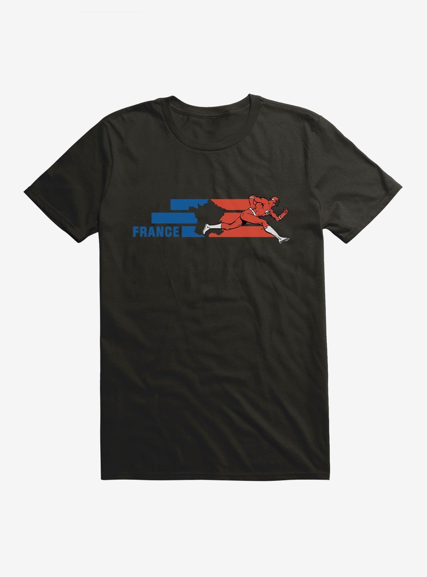 DC Comics The Flash France T-Shirt | Trending Graphic Tee For Fans