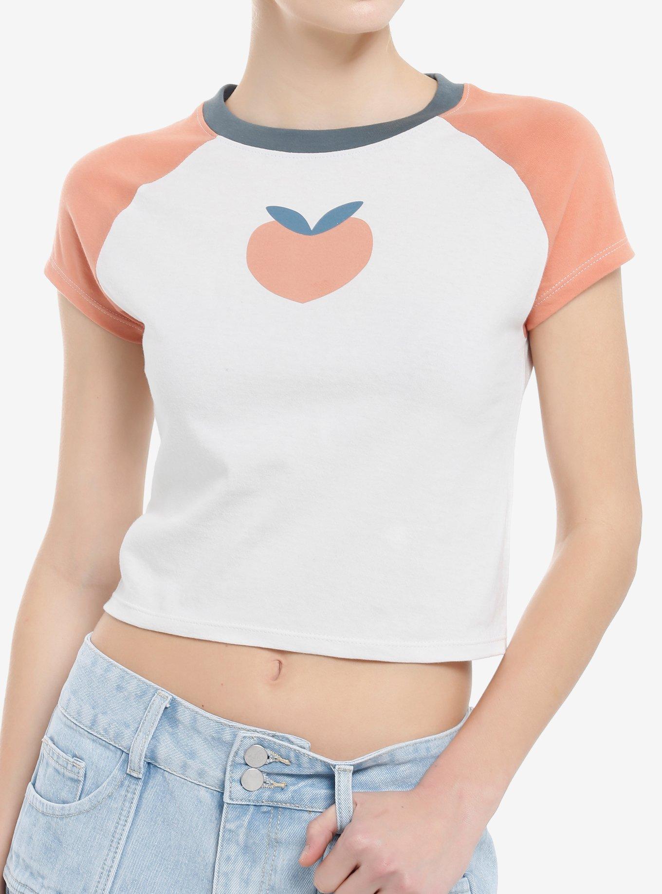 Eaternal Nocturnal Eve Peach Girls Raglan Baby T-Shirt | Trending Graphic Tee For Fans