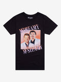 Grey's Anatomy McDreamy & McSteamy Boyfriend Fit Girls T-Shirt | Trending Graphic Tee For Fans