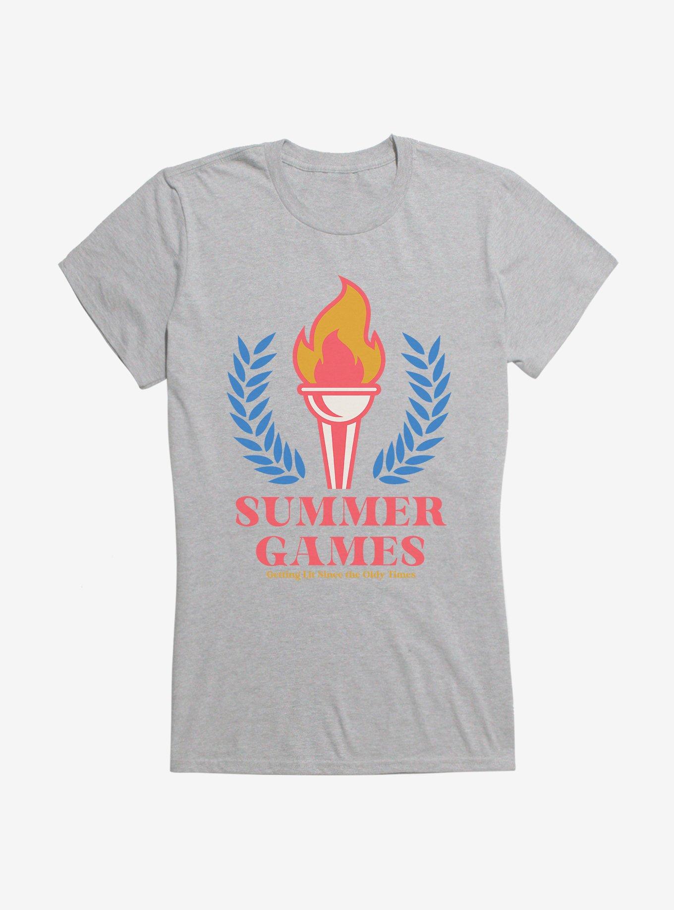 Olympic Lit Since The Oldy Times Girls T-Shirt | Trending Graphic Tee For Fans