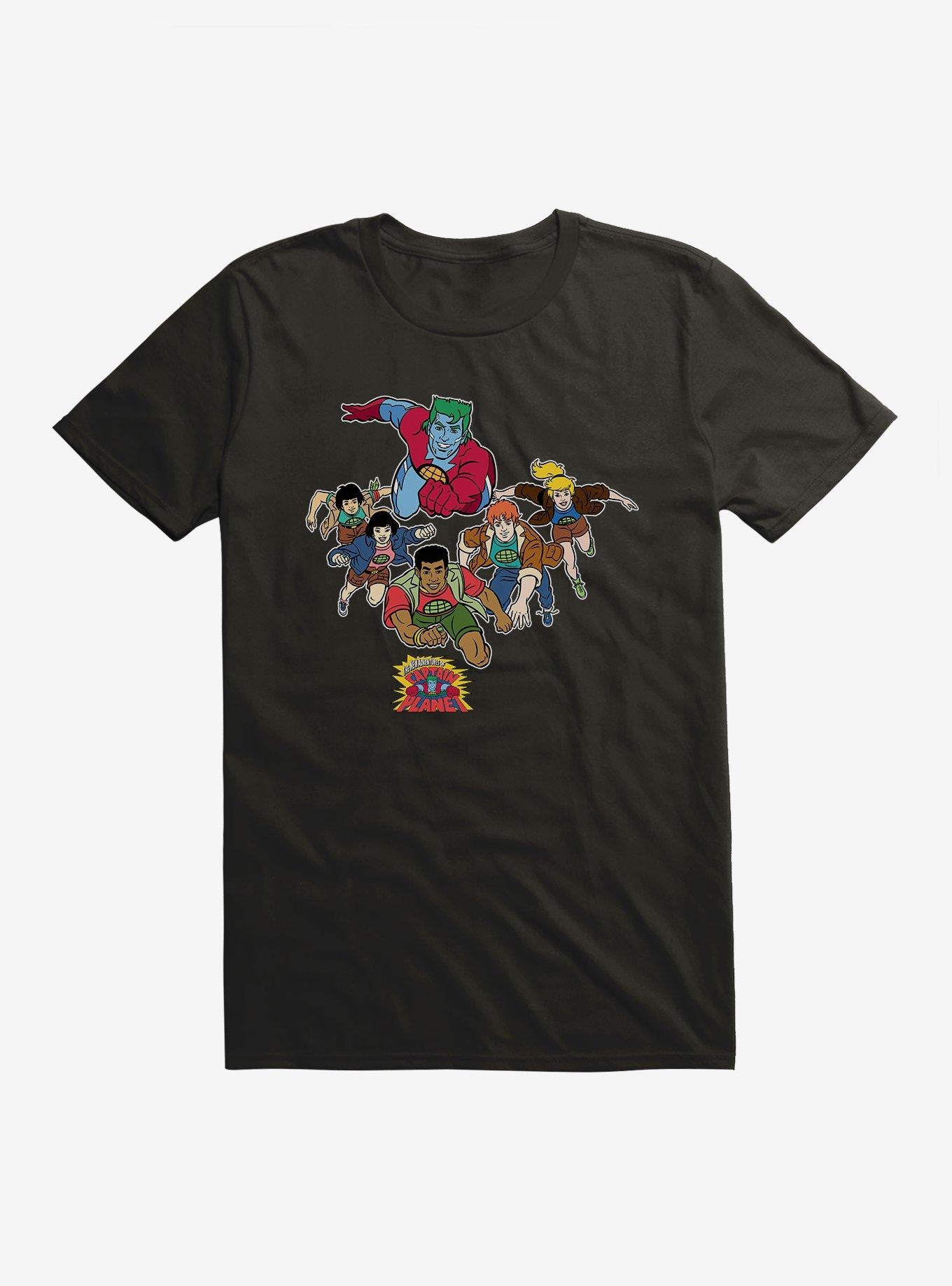Captain Planet Lets Go T-Shirt | Trending Graphic Tee For Fans