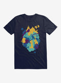 Adventure Time Abstract Colorblock T-Shirt | Trending Graphic Tee For Fans