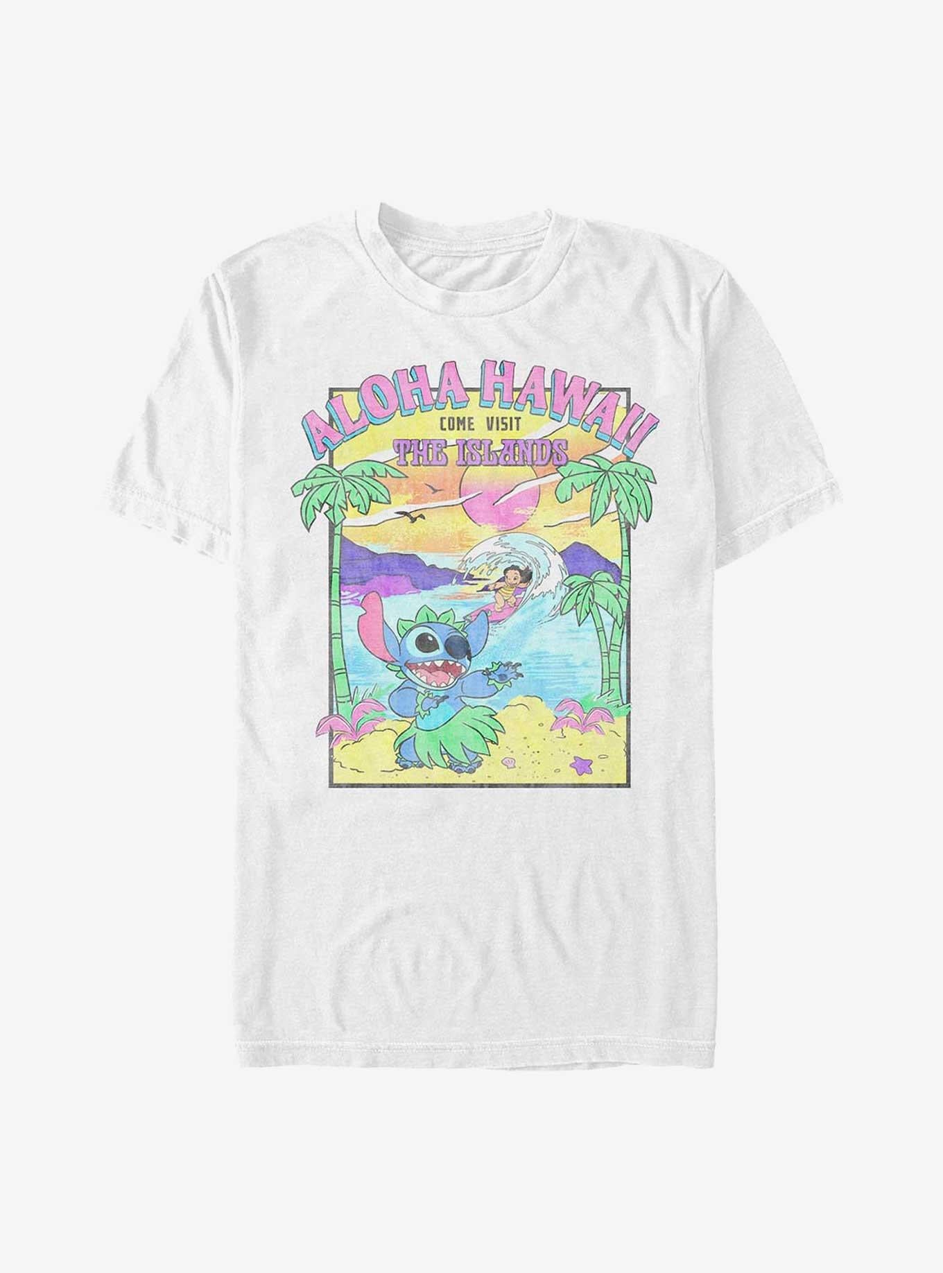 Disney Lilo & Stitch Visit The Islands Extra Soft T-Shirt | Trending Graphic Tee For Fans