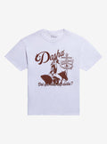 Dasha Boots Stop Workin' Boyfriend Fit Girls T-Shirt | Trending Graphic Tee For Fans