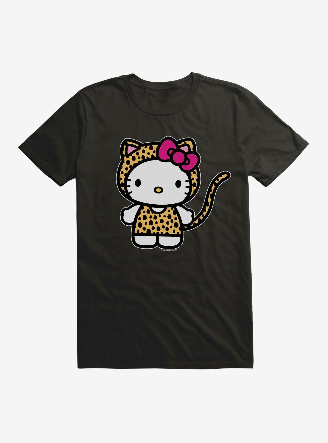 Hello Kitty Jungle Paradise Cheetah Kitty T-Shirt | Trending Graphic Tee For Fans