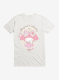 My Melody Being Cute Is Exhausting T-Shirt | Trending Graphic Tee For Fans