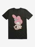 My Melody Picking Flowers T-Shirt | Trending Graphic Tee For Fans