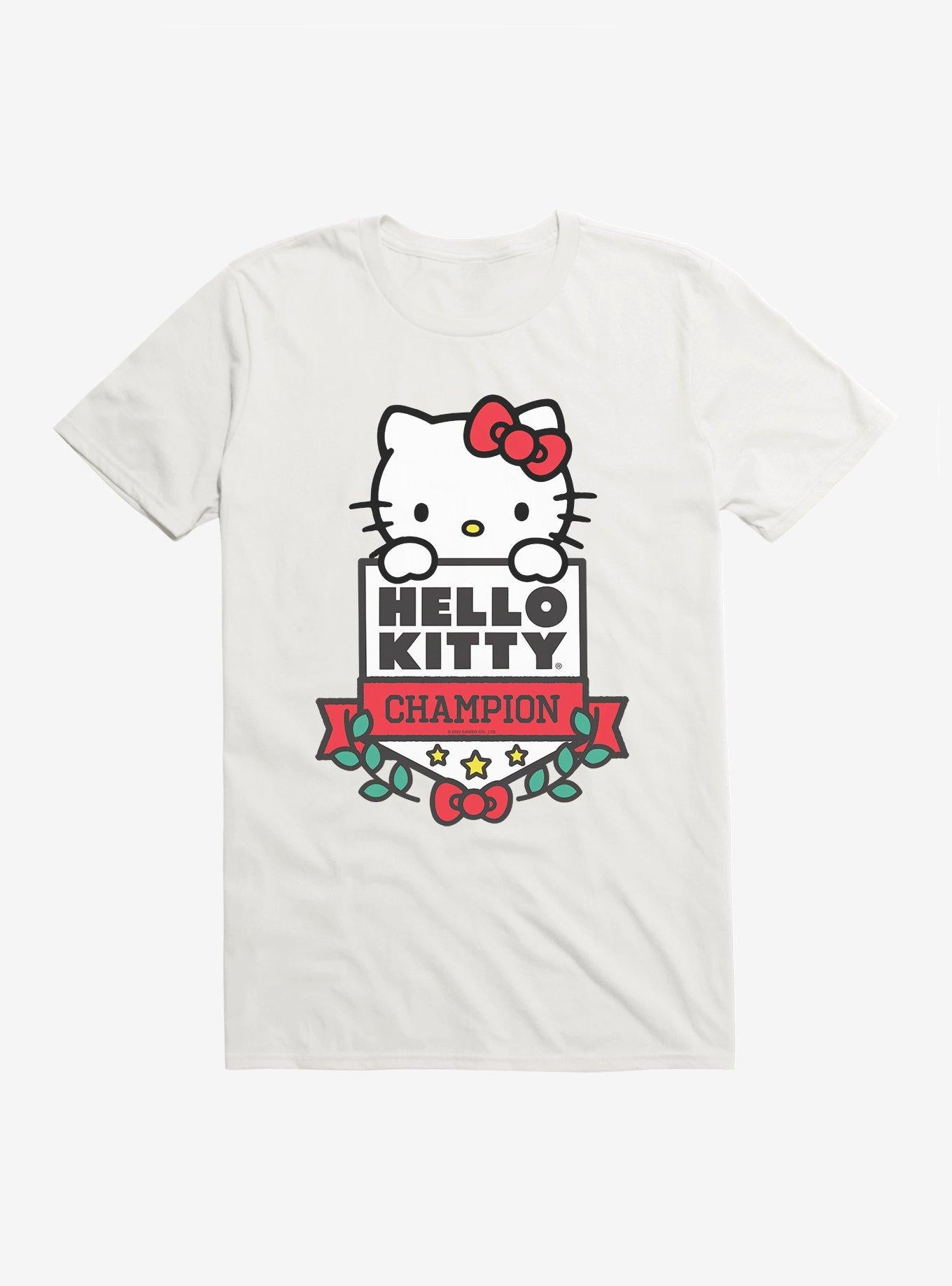 Hello Kitty Champion T-Shirt | Trending Graphic Tee For Fans