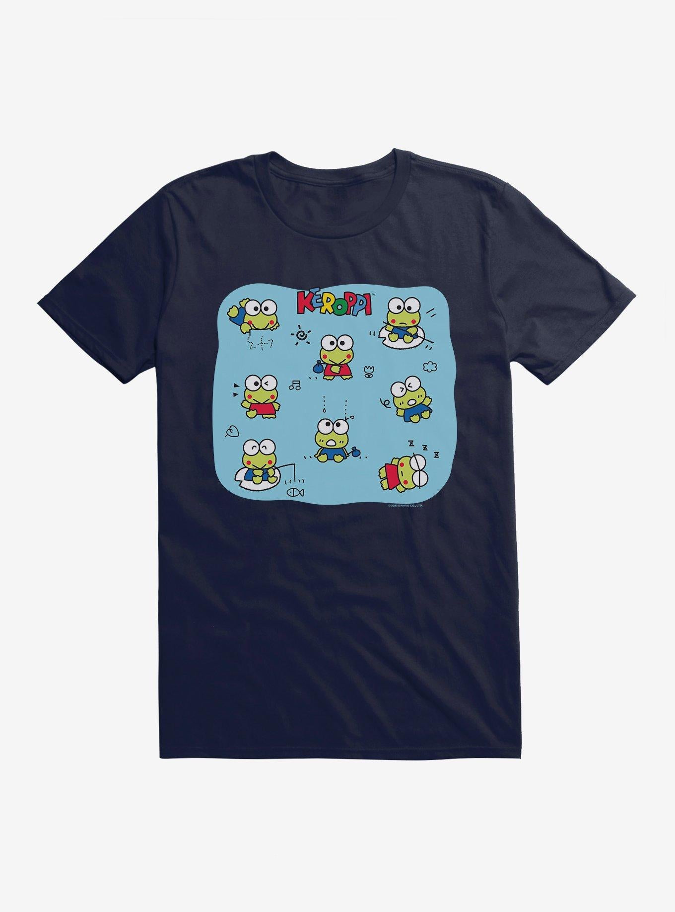 Keroppi Happy Vibes T-Shirt | Trending Graphic Tee For Fans