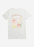 Hello Kitty And Friends Mushroom Garden Portrait Tiles T-Shirt | Trending Graphic Tee For Fans