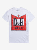 The Simpsons Duff Beer T-Shirt | Trending Graphic Tee For Fans