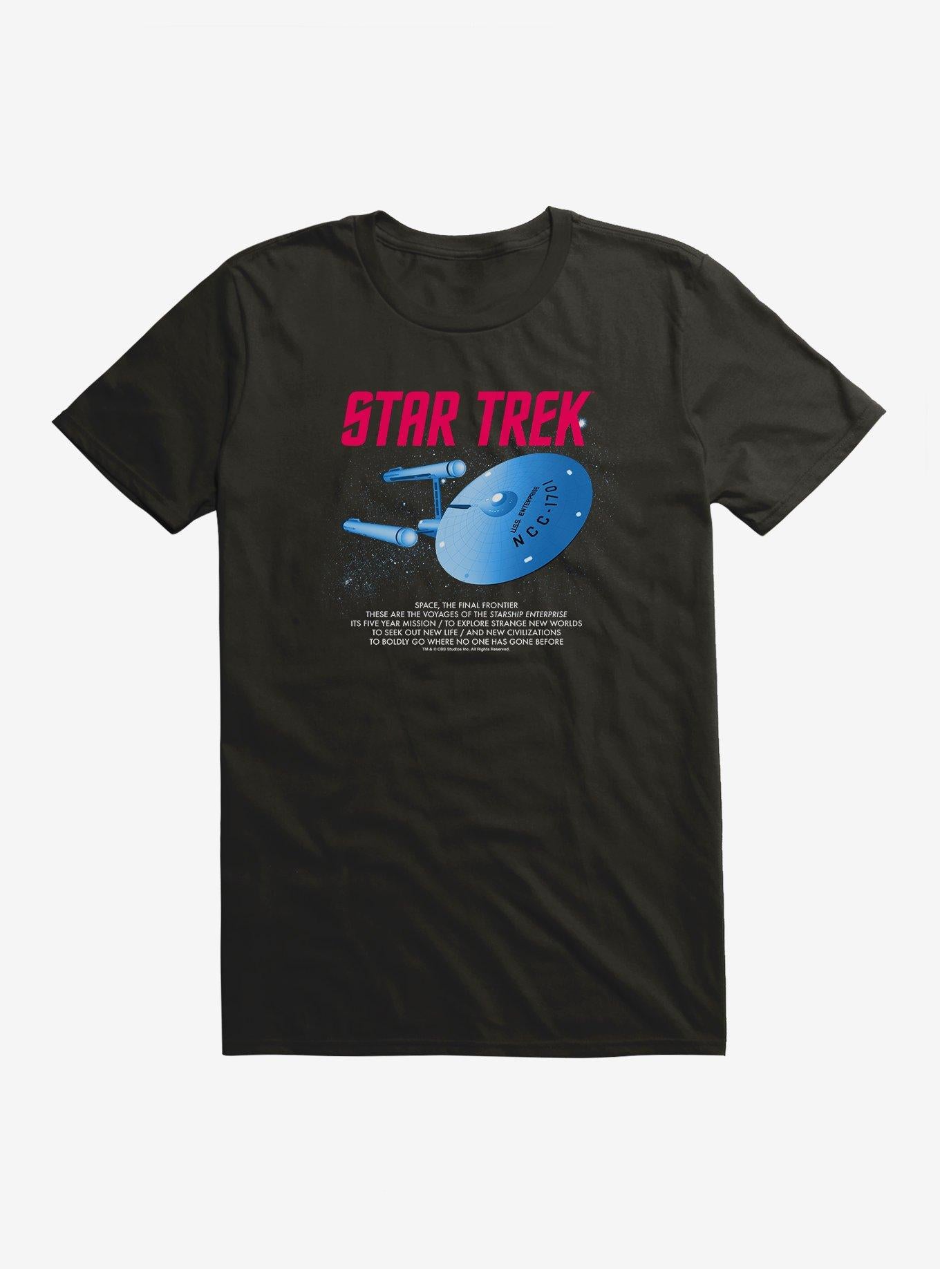 Star Trek Final Frontier T-Shirt | Trending Graphic Tee For Fans