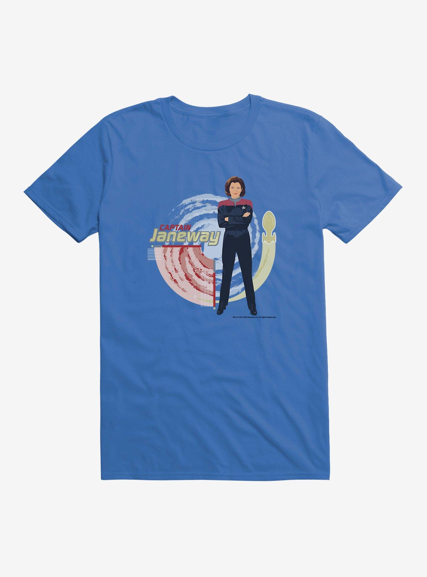 Star Trek The Women Of Star Trek Captain Janeway T-Shirt | Trending Graphic Tee For Fans