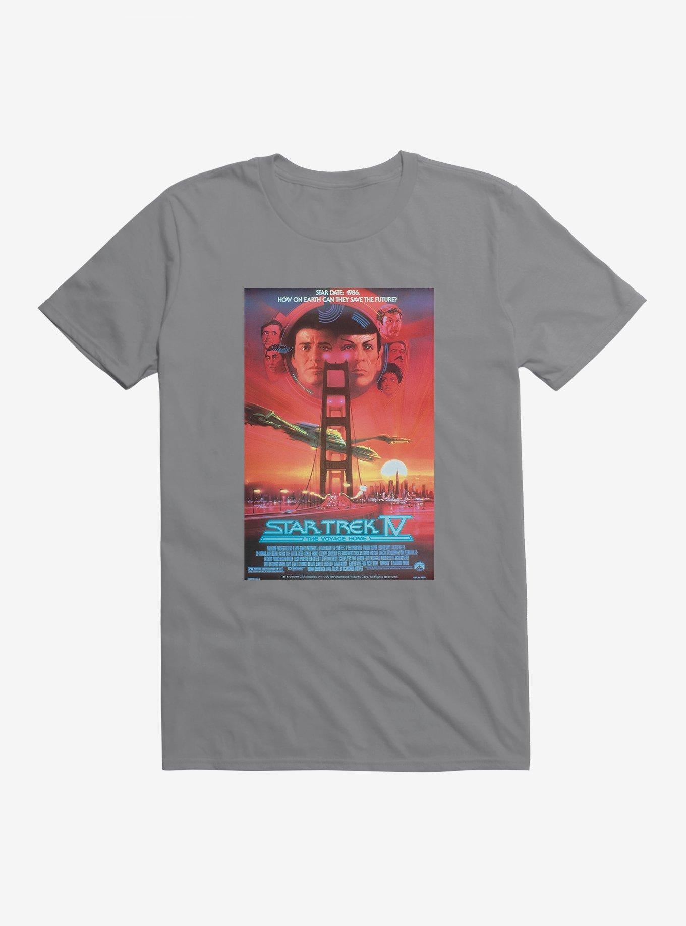 Star Trek The Voyage Home Poster T-Shirt | Trending Graphic Tee For Fans