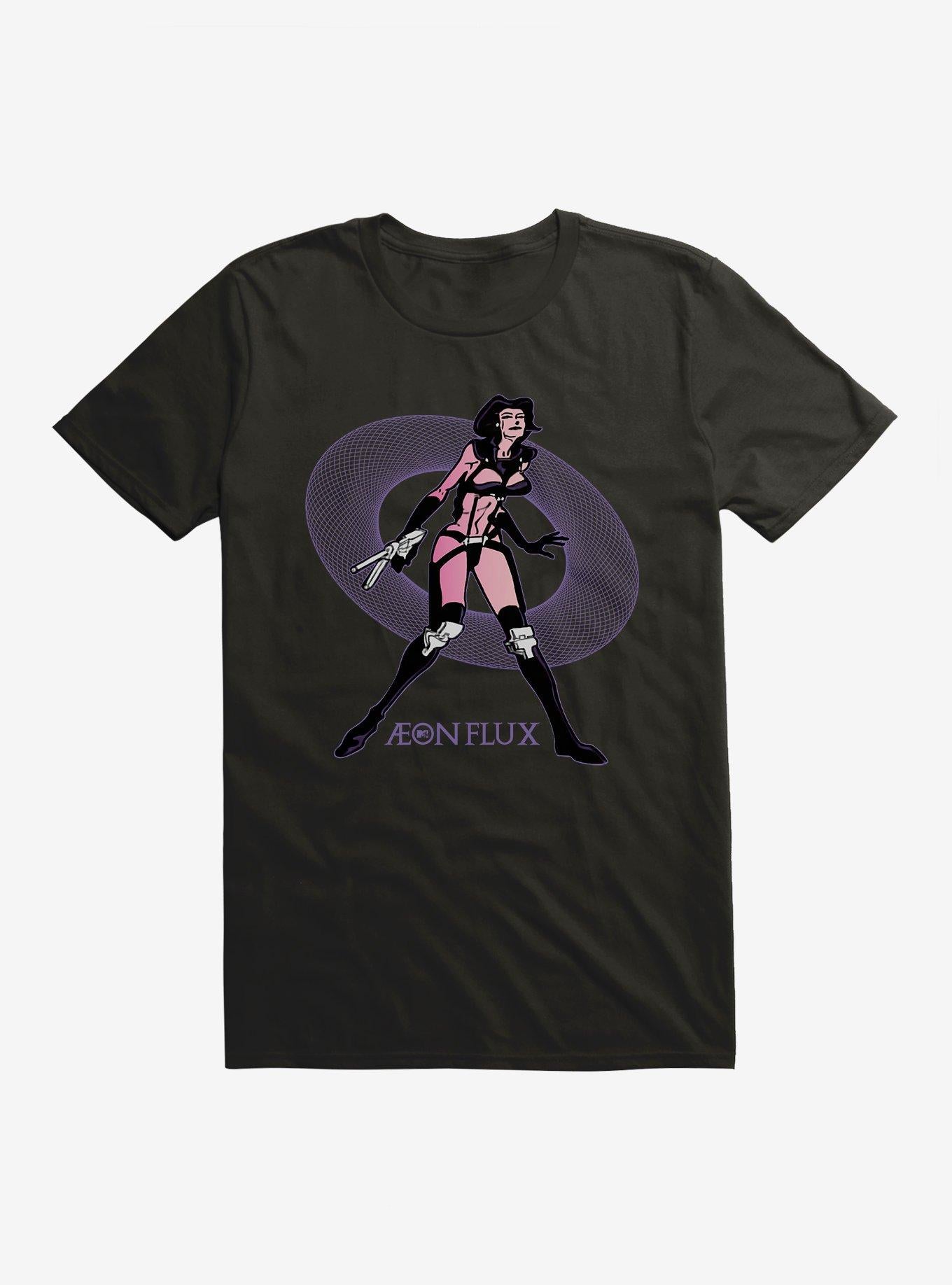Aeon Flux Vintage Grid T-Shirt | Trending Graphic Tee For Fans
