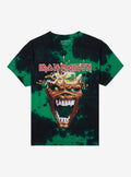 Iron Maiden Virus Eddie Tie-Dye T-Shirt | Trending Graphic Tee For Fans