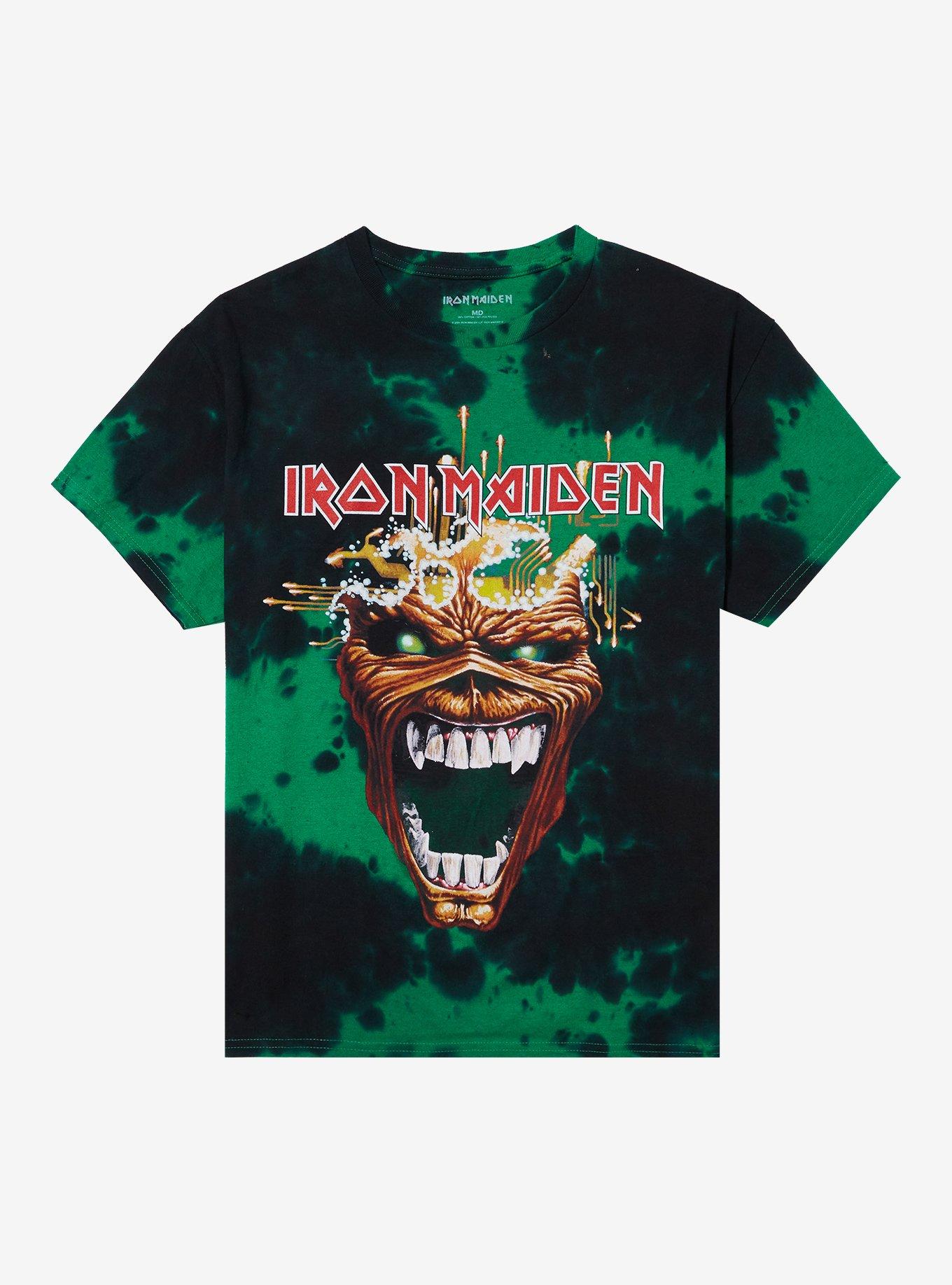 Iron Maiden Virus Eddie Tie-Dye T-Shirt | Trending Graphic Tee For Fans