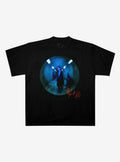 The Weeknd Tunnel Portrait Boyfriend Fit Girls T-Shirt | Trending Graphic Tee For Fans