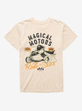 Harry Potter Hagrid Magical Motors Mineral Wash T-Shirt | Trending Graphic Tee For Fans