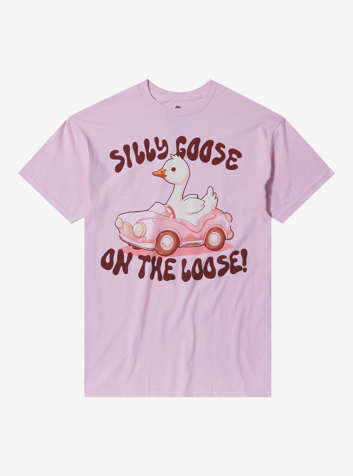 Silly Goose Driver By Goodie Two Sleeves T-Shirt | Trending Graphic Tee For Fans