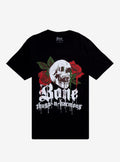 Bone Thugs-N-Harmony Dripping Skull & Roses T-Shirt | Trending Graphic Tee For Fans
